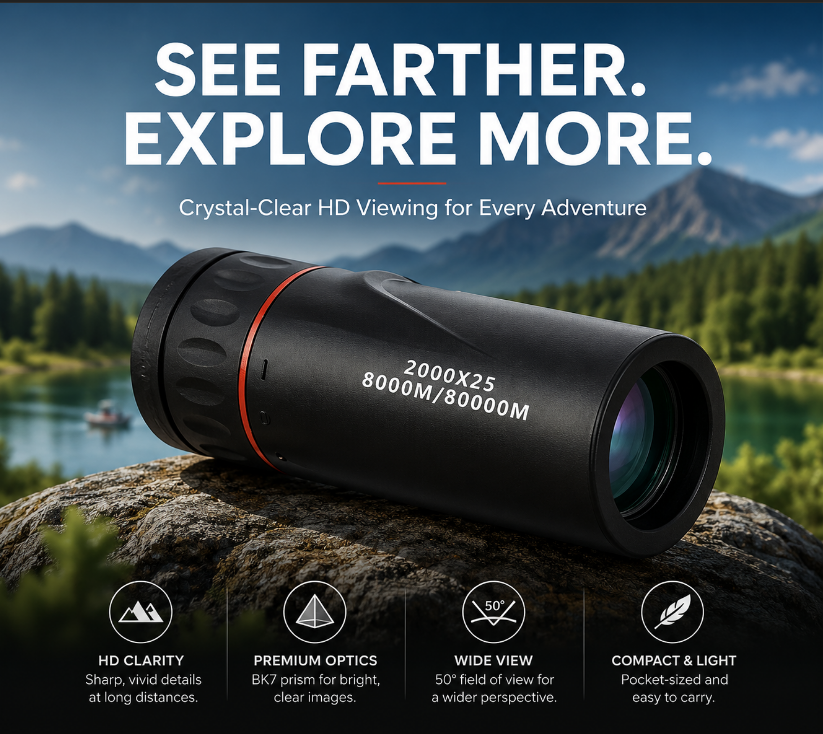 2000X25 HD Monocular Telescope